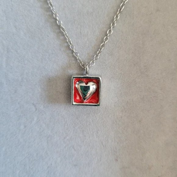 Cookie Lee Jewelry - COOKIE LEE-  Heart Necklace and earrings